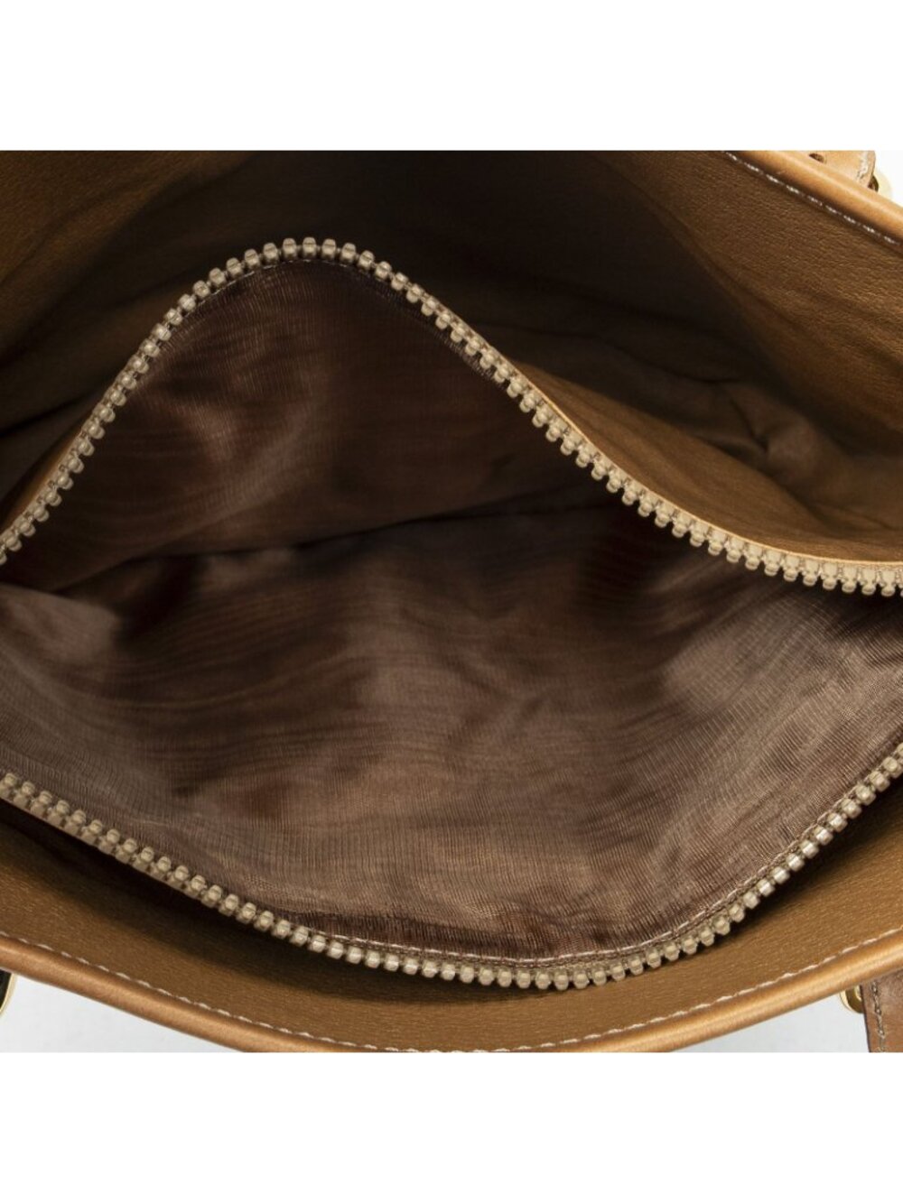 Celine Vintage Bucket Tote Brown Macadam Canvas - Picture 9 of 10